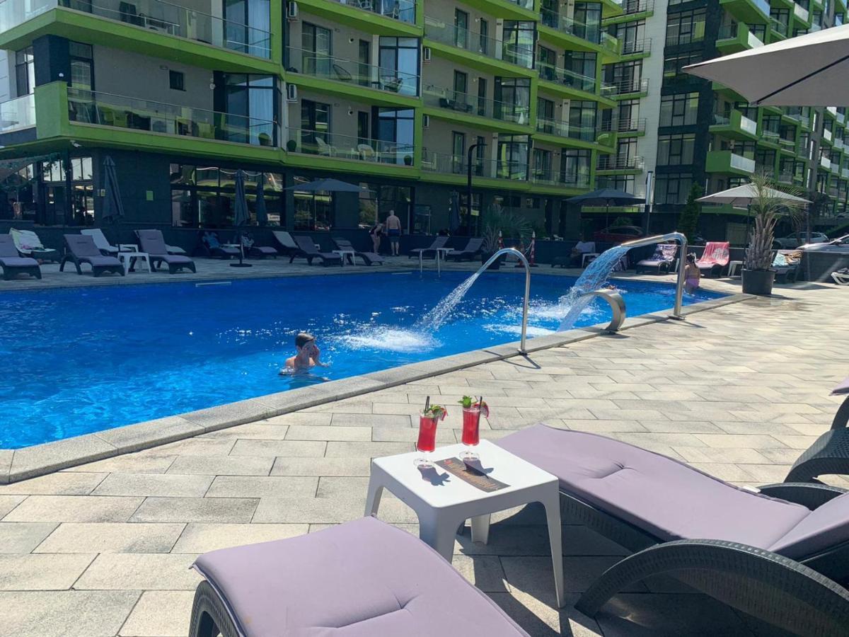 Apartament Rebeca Lux By Alezzi Beach Resort Navodari Dış mekan fotoğraf
